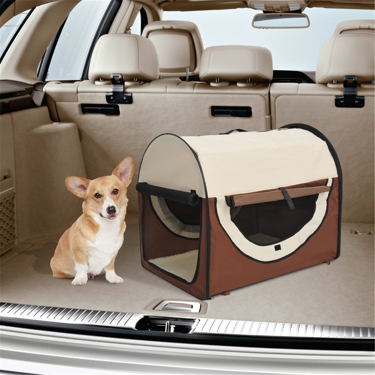 Comfort Pet Carrier Bag, Breathable Soft-Sided Travel Carrier for Small Pets (HTML)