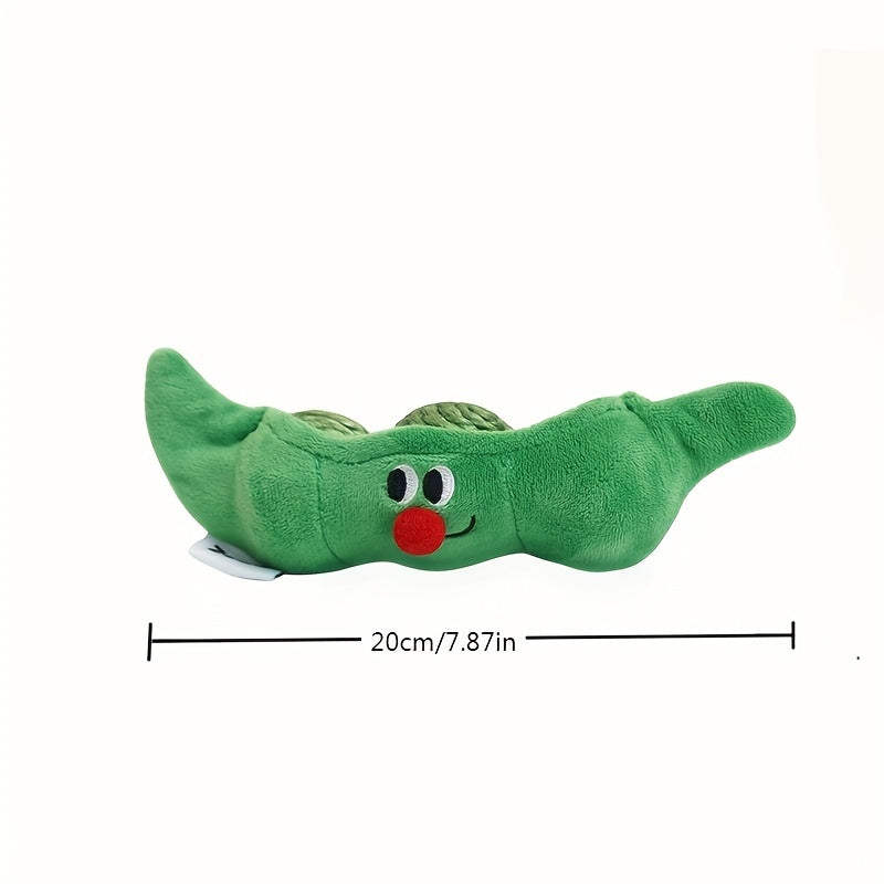 Sisal Pea-Pod Cat Toy with Built-In Storage